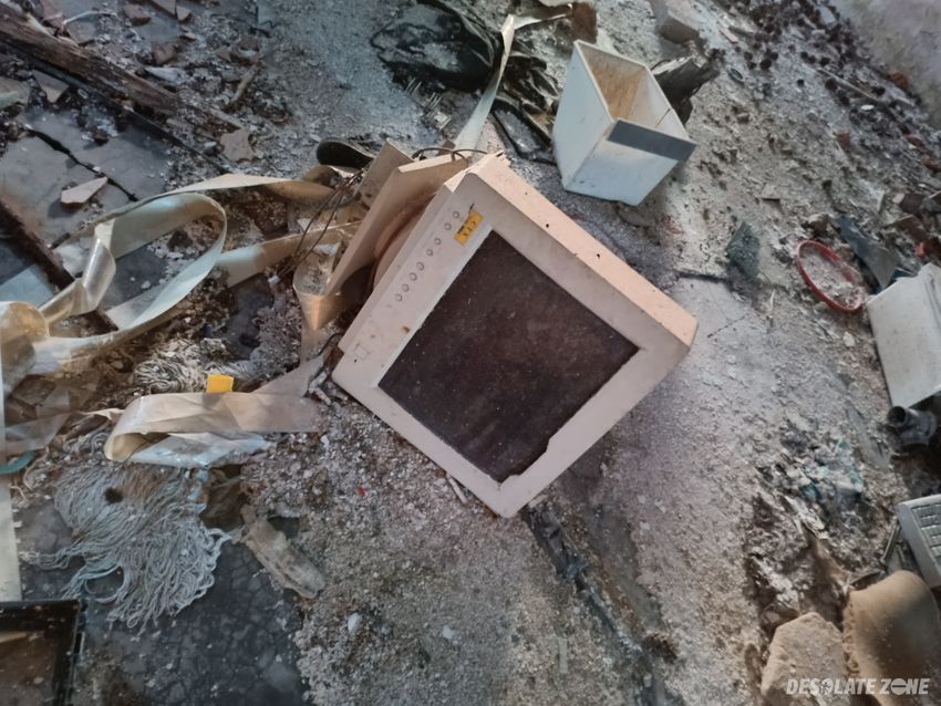 Ruina na prywatnej działce