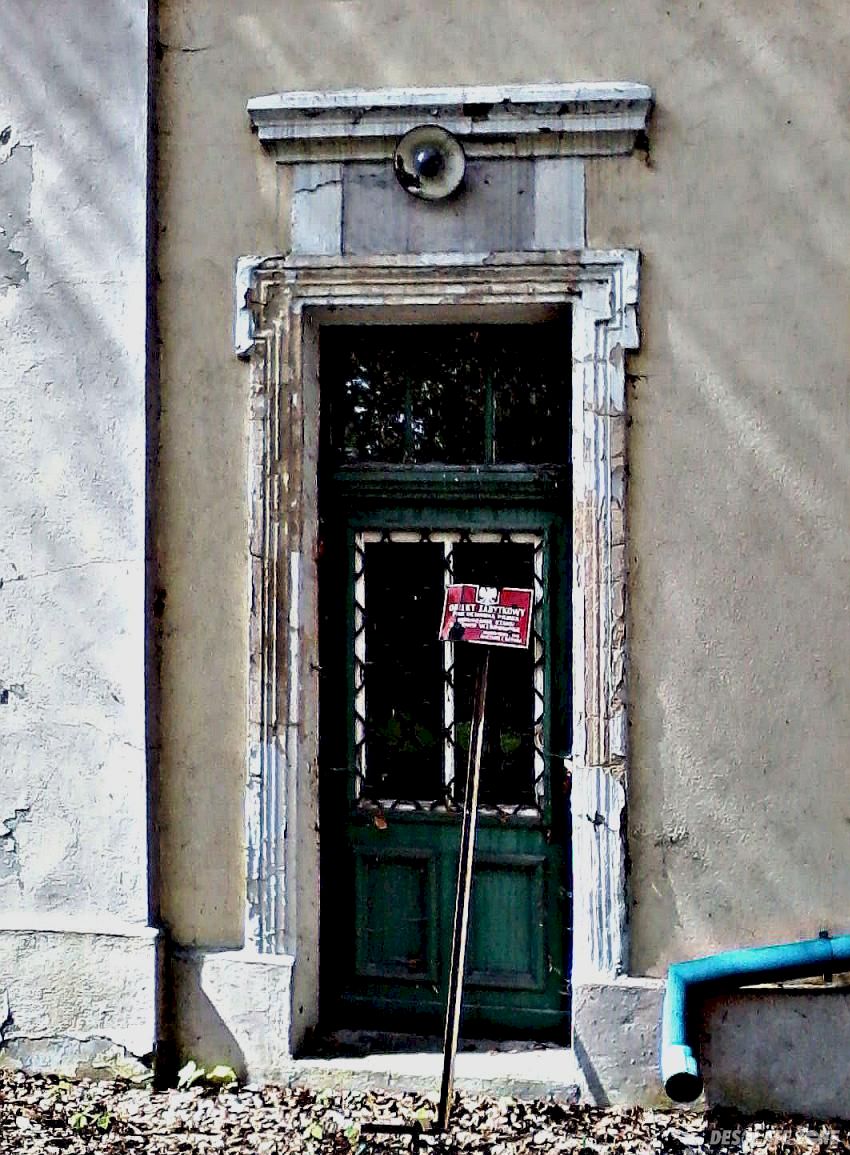 Ruiny gorzelni., dąbrówka górna