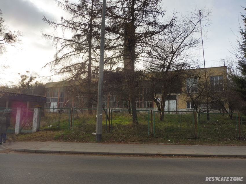 Opuszczona osiedlowa kotłownia