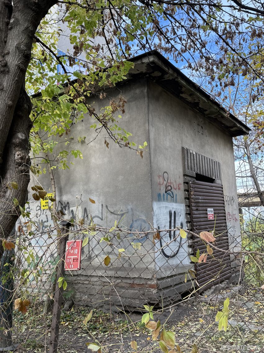 Stara wieża transformatorowa kraków
