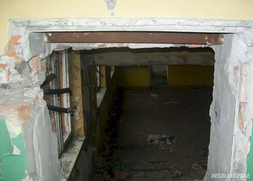 Opuszczony posterunek policji , knurów