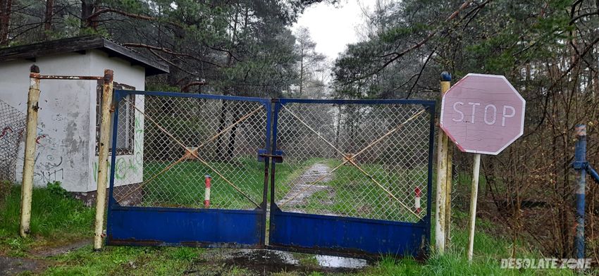 Ruina ośrodka wypoczynkowego " toruński" w kalbornie