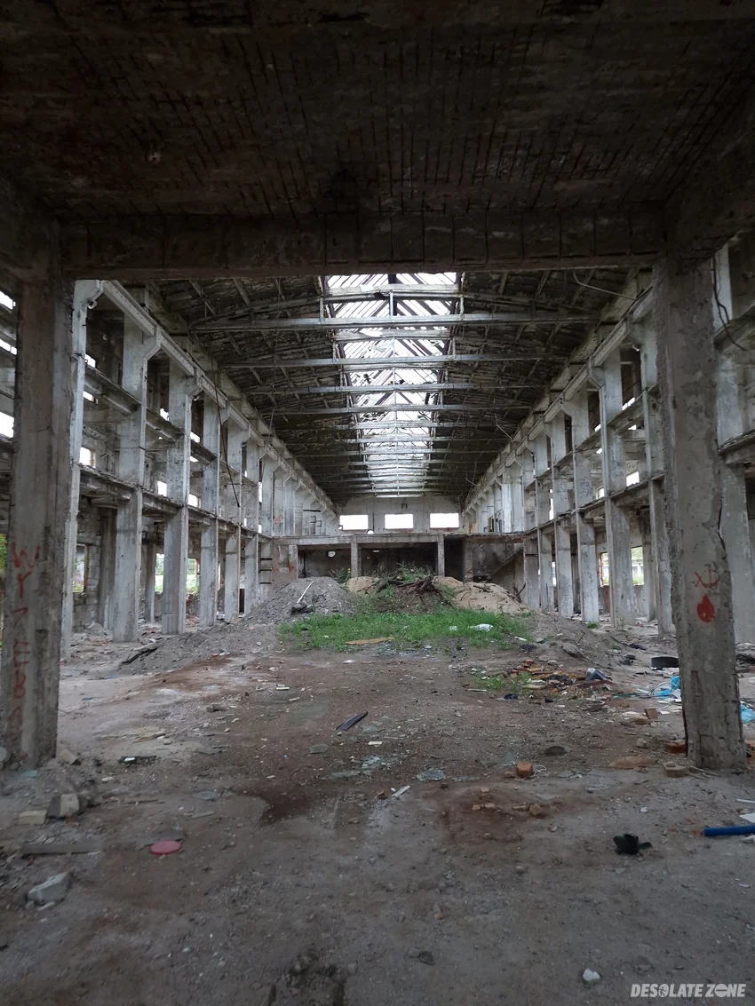 Opuszczone budynki zakładów chemicznych zachem w bydgoszczy