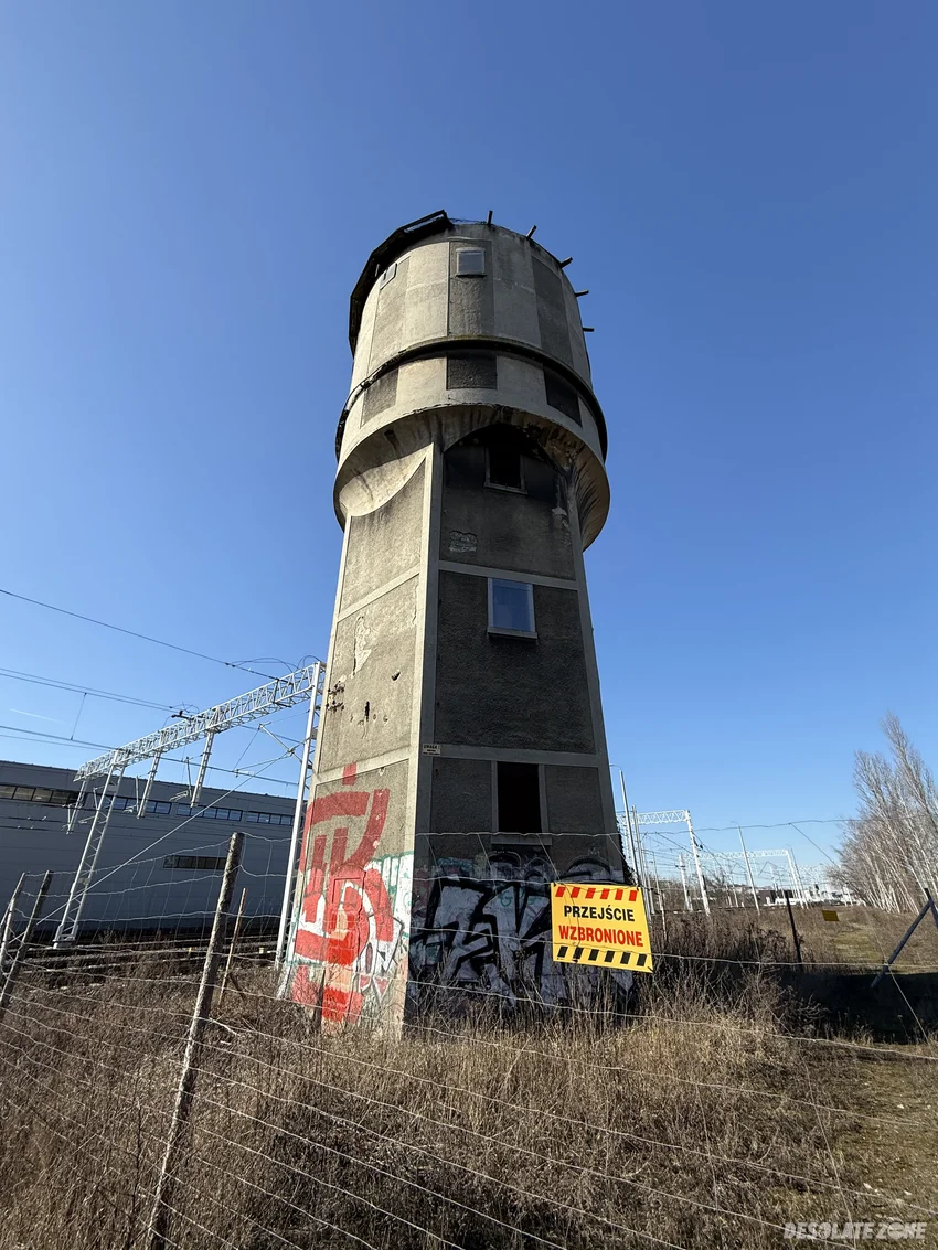 Opuszczona wieża ciśnień, Łódź