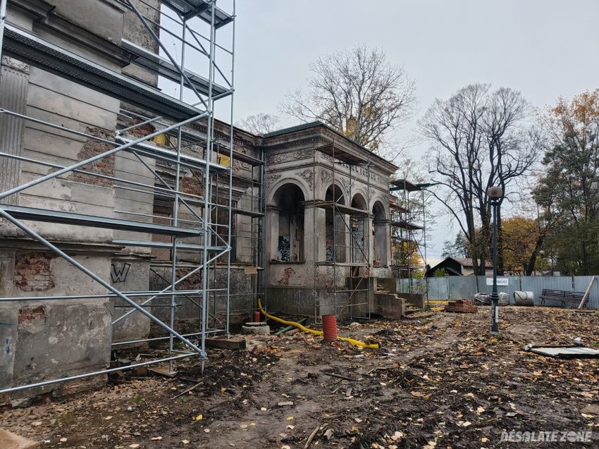 Opuszczony dworek badenich