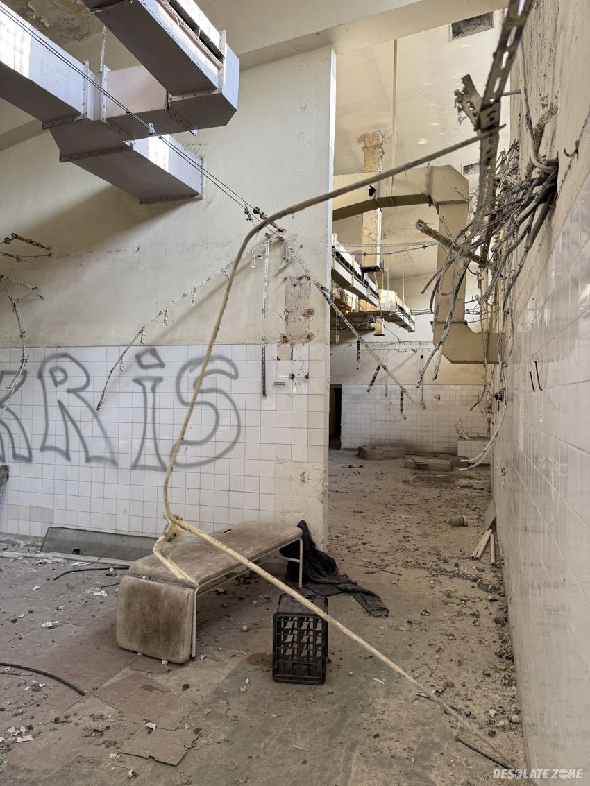 Opuszczony budynek szpitala