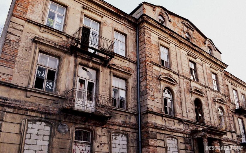 Opuszczona kamienica na ul. niecałej, lublin