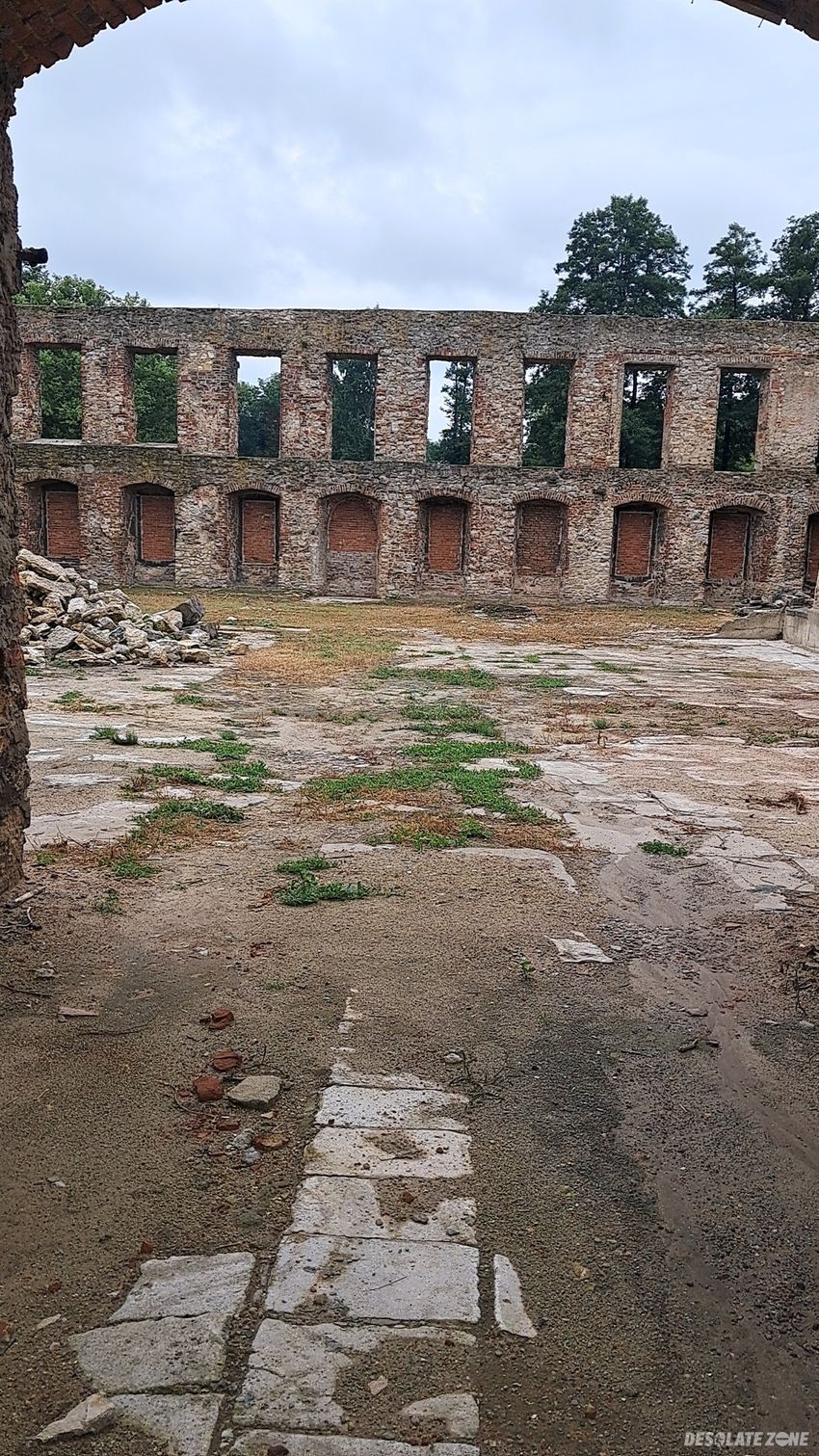 Ruiny zamku, strzelce opolskie