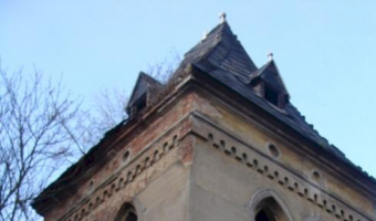 Kościół ewangelicki (dawny zamek), z XV w., 1756 r., 1884 r, Jędrzychów,