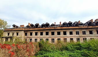 Opuszczony kompleks budynków, otwock