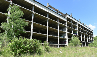 Opuszczona budowa szpitala , Koszalin,