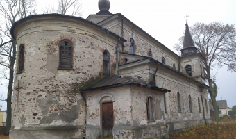 Kościół w Grzymałkowie z 1859,