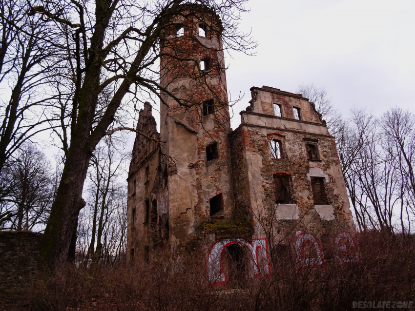 Zespół dworski – ruiny
