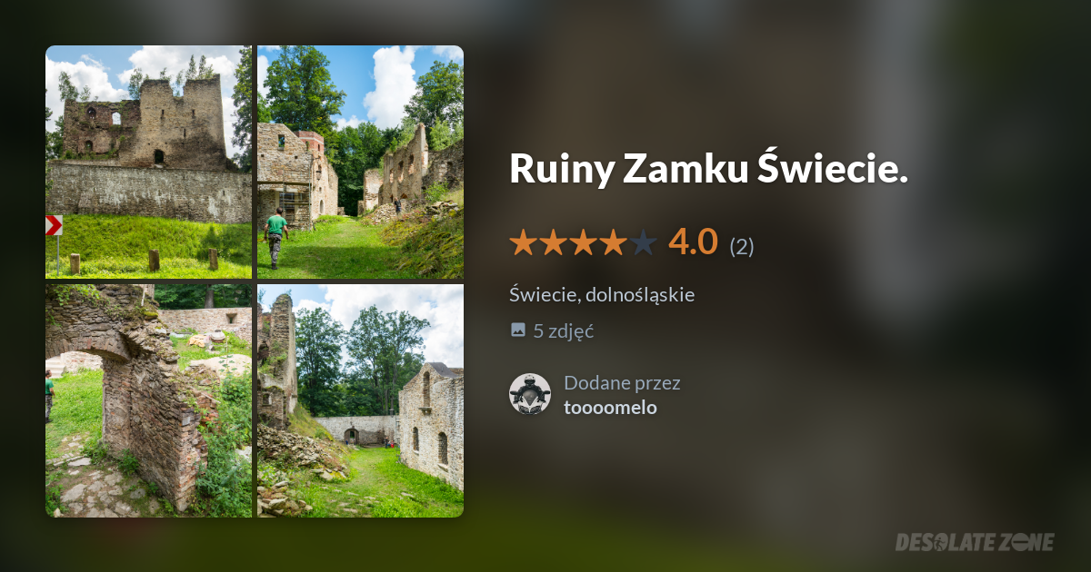 Ruiny Zamku wiecie Desolate Zone ruiny-zamku-wiecie-desolate-zone