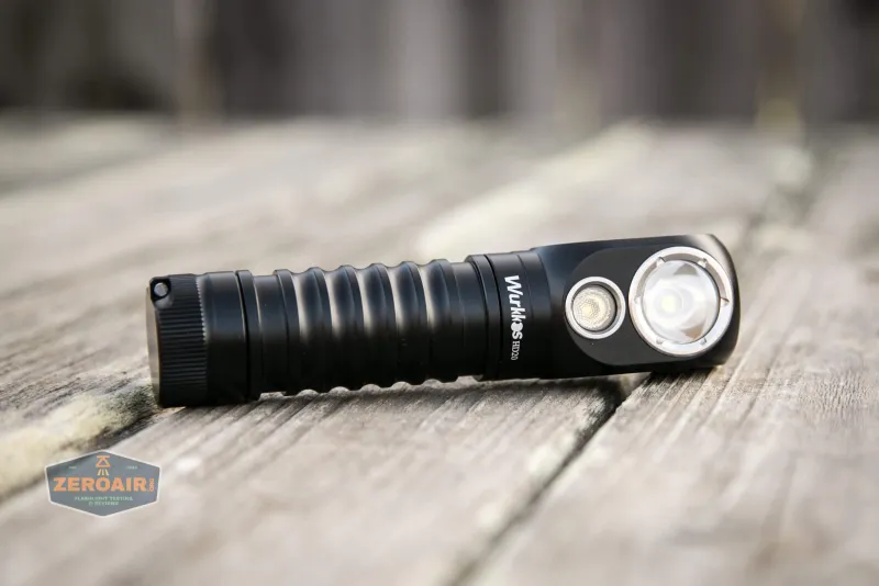 Wurkkos HD20 - dwudiodowa czołówka z akumulatorem 21700 na długie eksploracje